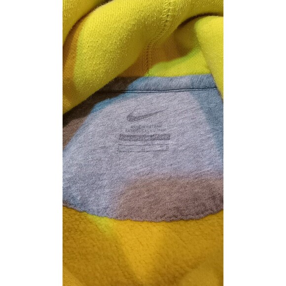 VINTAGE Oregon Ducks Nike Hoodie Large Adult Swoosh Fleece Spell Out Sweatshirt - Picture 8 of 16